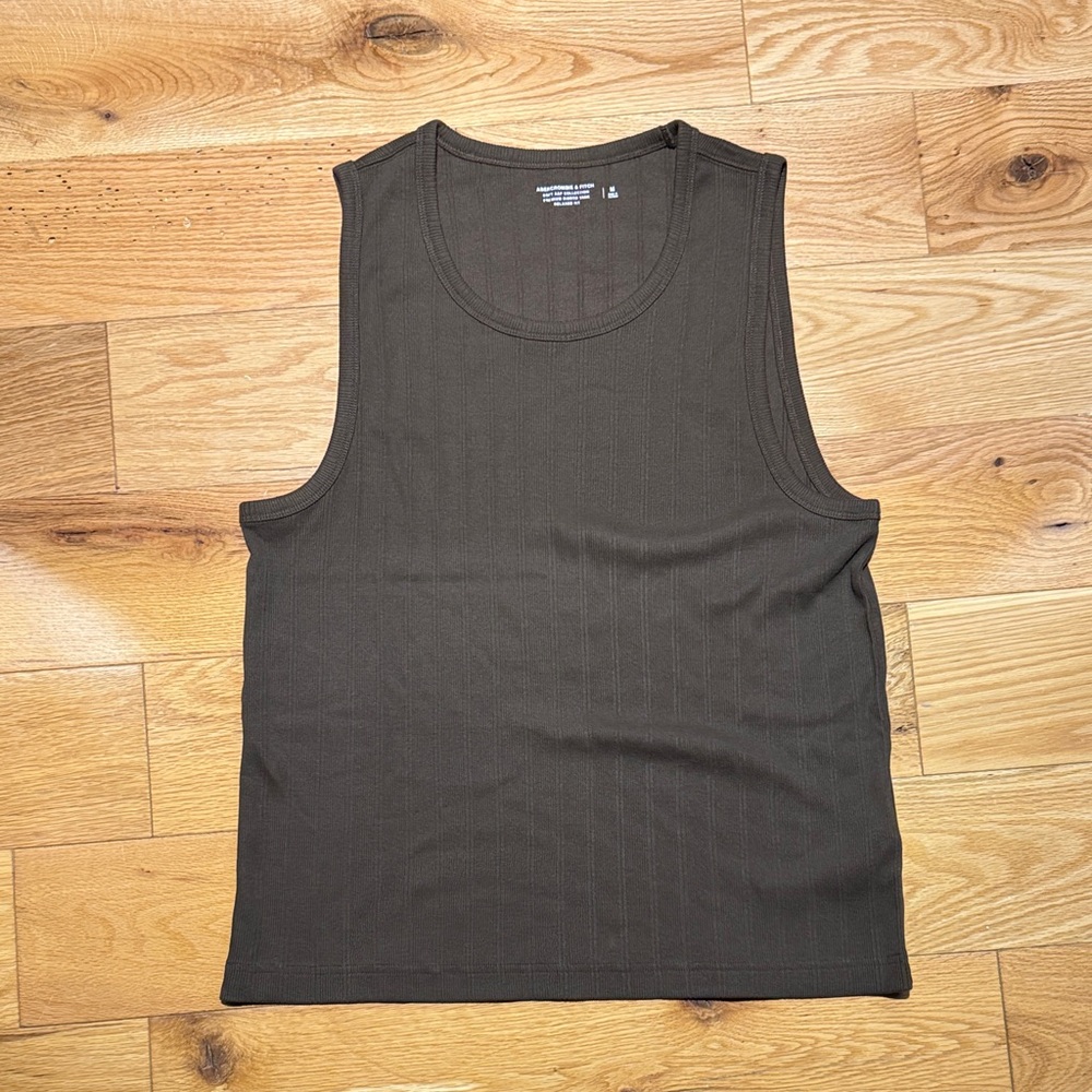 Abercrombie & Fitch Premium Ribbed Tank Top